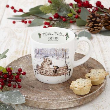 Wrendale Designs Winter Walks Limited Edition Mug